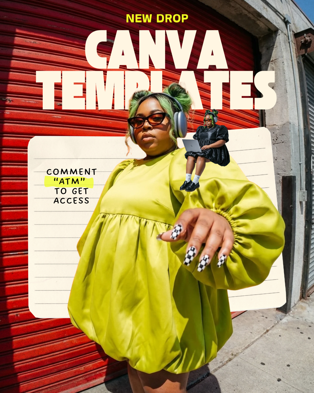Example marketing graphic with bold typography and clear hierarchy