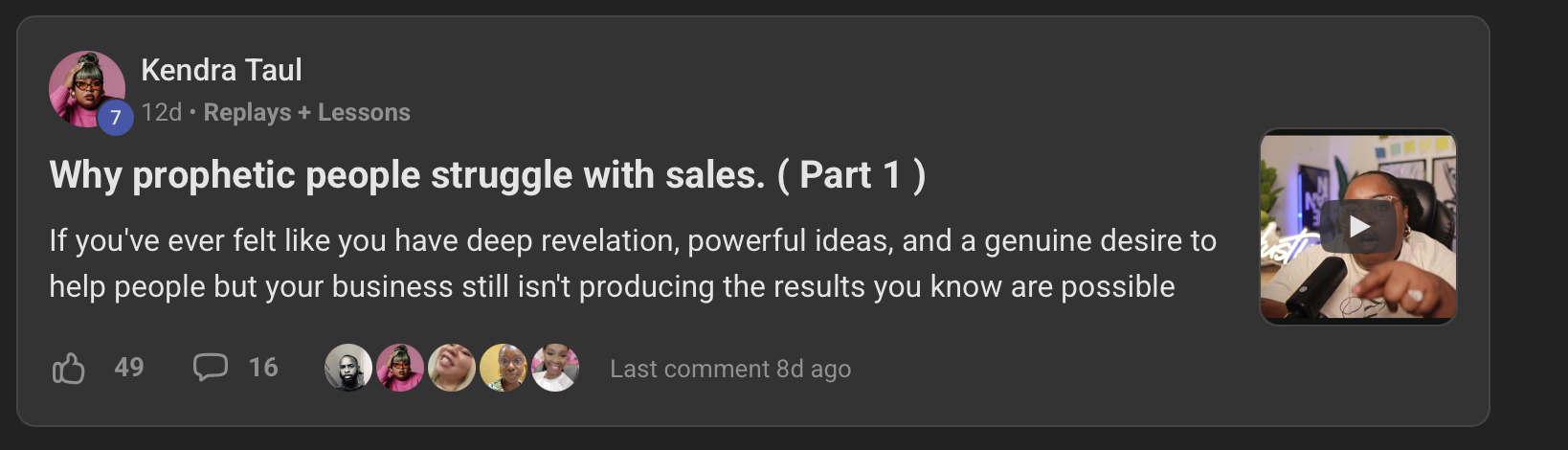 Why prophetic people struggle with sales — Kendra Taul
