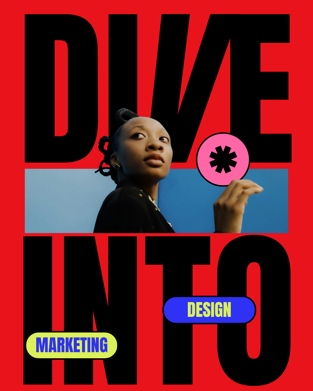 Example marketing graphic with bold typography and clear hierarchy